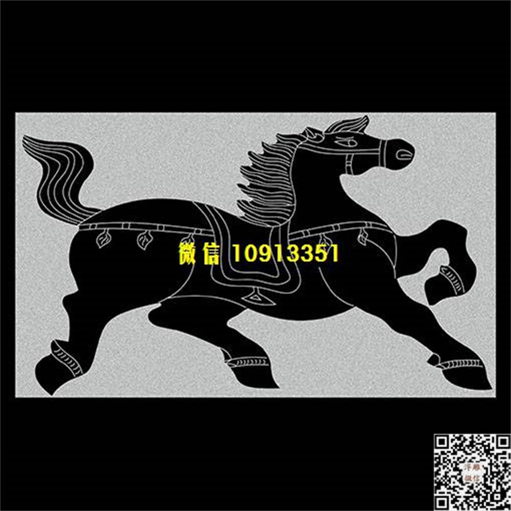 精雕图227马栏板精雕图线雕图线条图单线铣底图_电脑雕刻plt文泰矢量图精雕图浮雕图